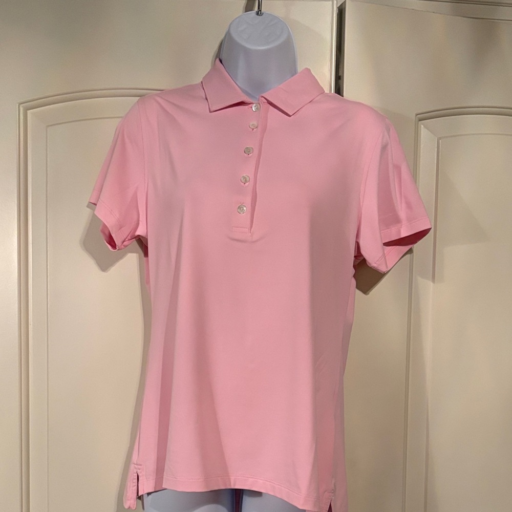 Peter Millar Pink Button Down Shirt